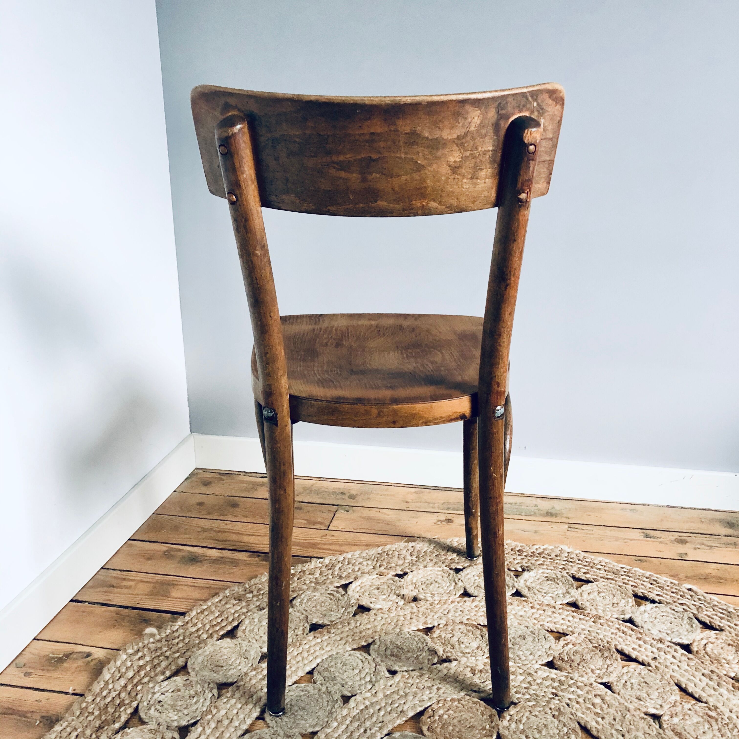 Lot of 4 chairs bistro Thonet