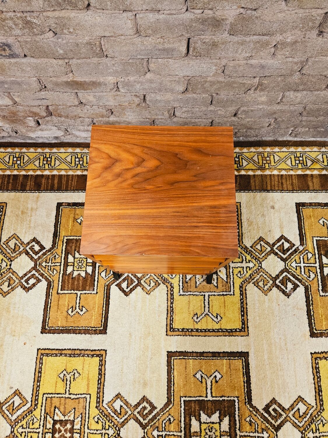 Small Scandinavian teak chest of drawers 5 drawers