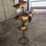 Floor lamp rhubarb leaf 70s
