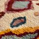 Tapis berbère M’rirt 190x310 cm – Laine épaisse – Multicolore – Fait mai
