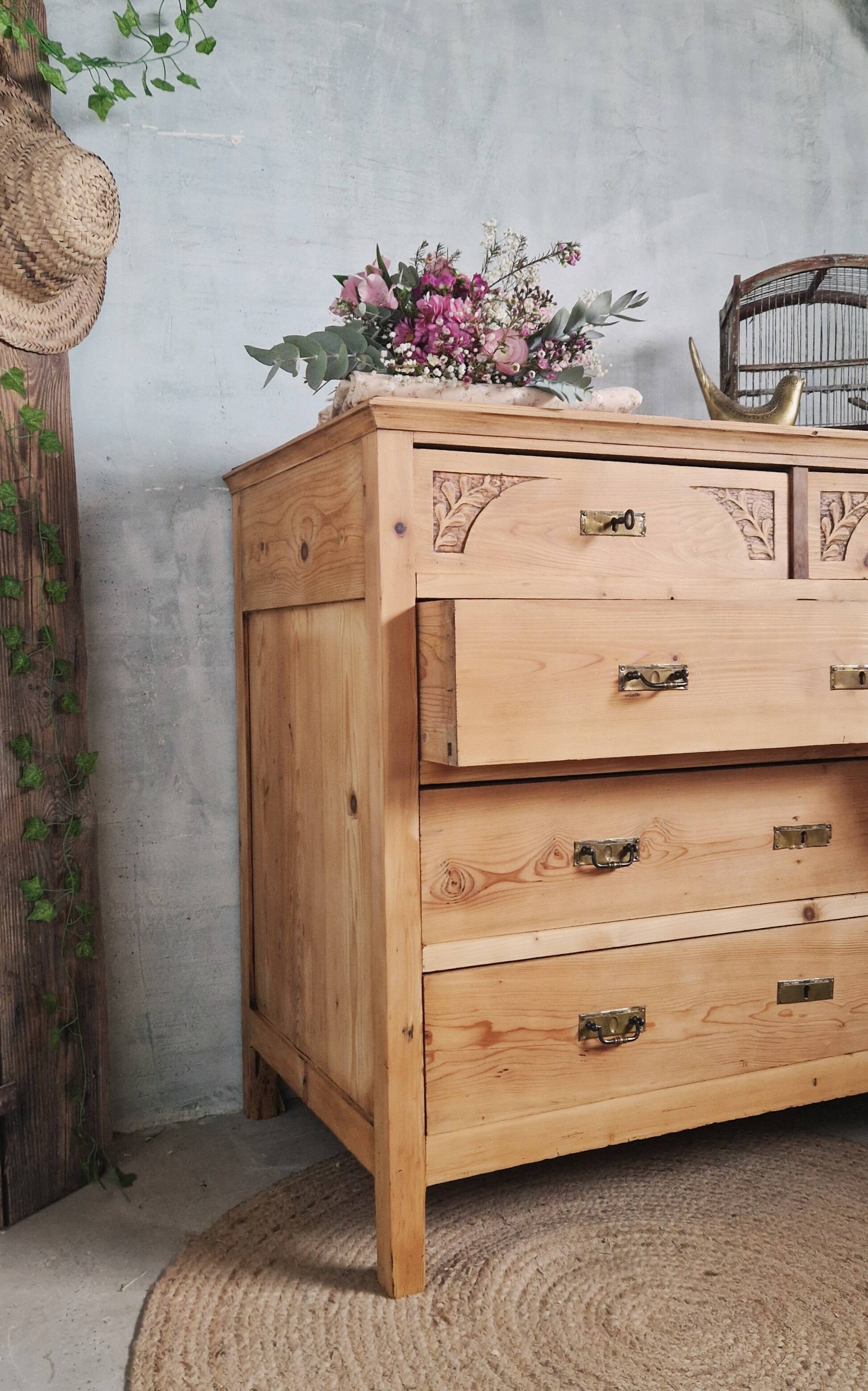 Very old and beautiful chest of drawers.