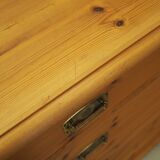 Pine chest of drawers, Danish design, 00s, production: Denmark