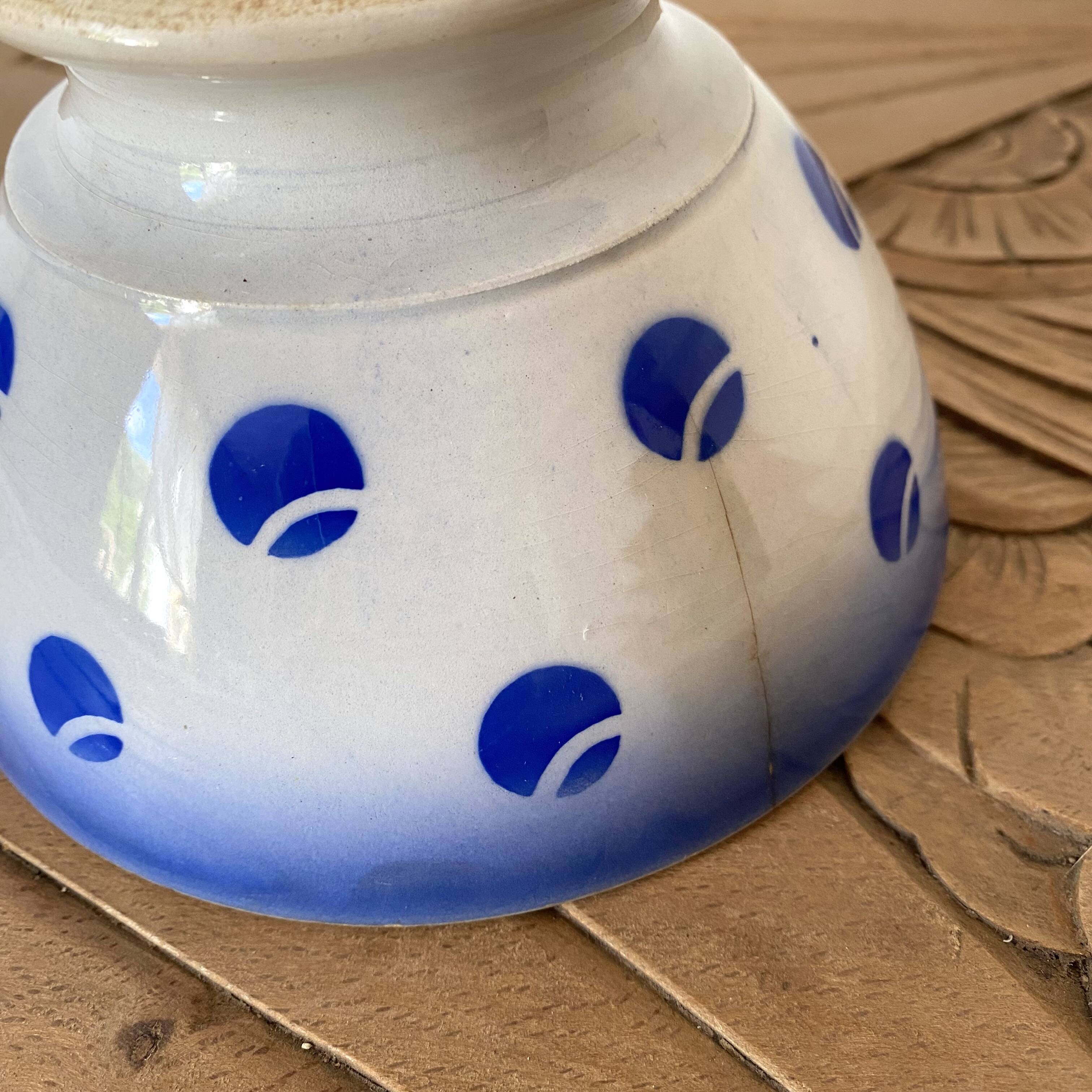 Antique Luneville France K&G bowl