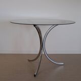 Round glass table