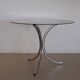 Table ronde en verre