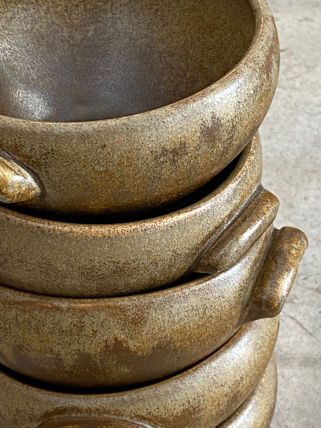 Digoin stoneware bowls