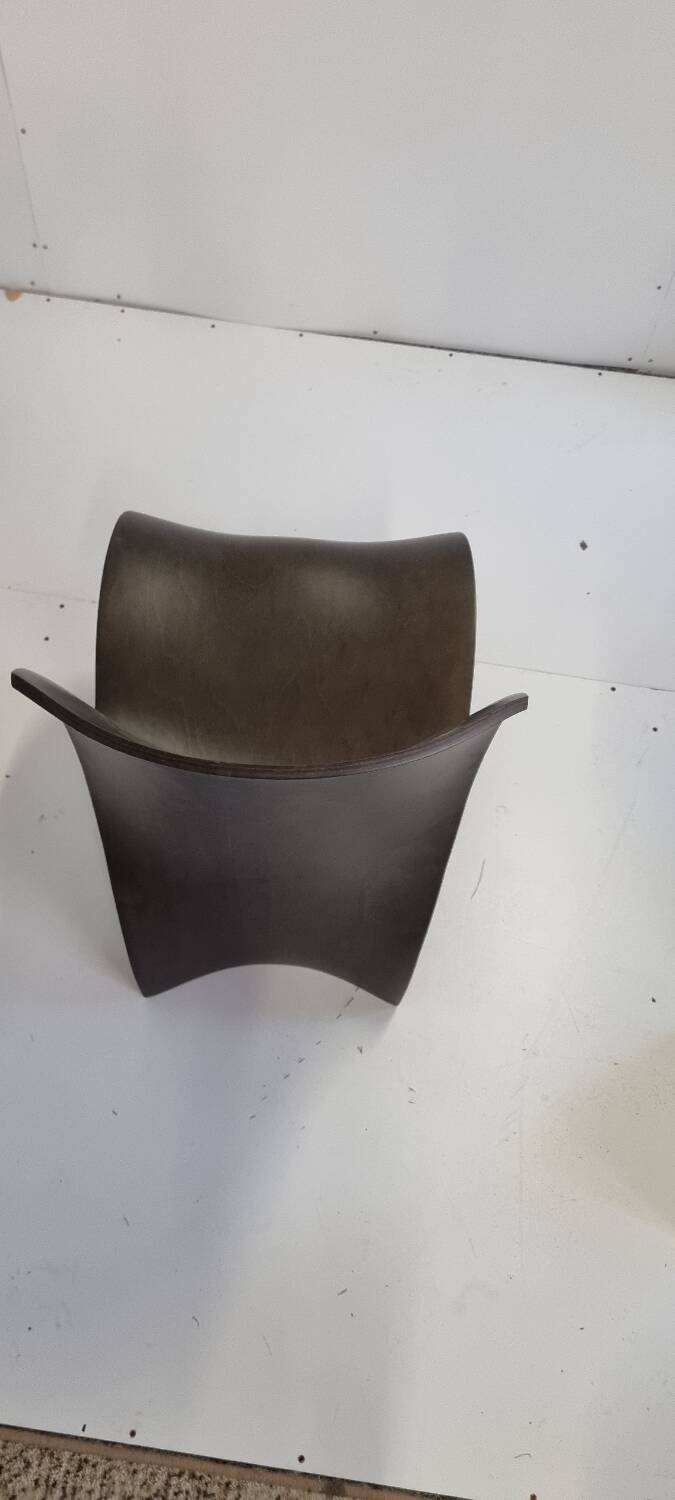 Chaise Ron Arad en contreplaqué 3 peaux pour moroso