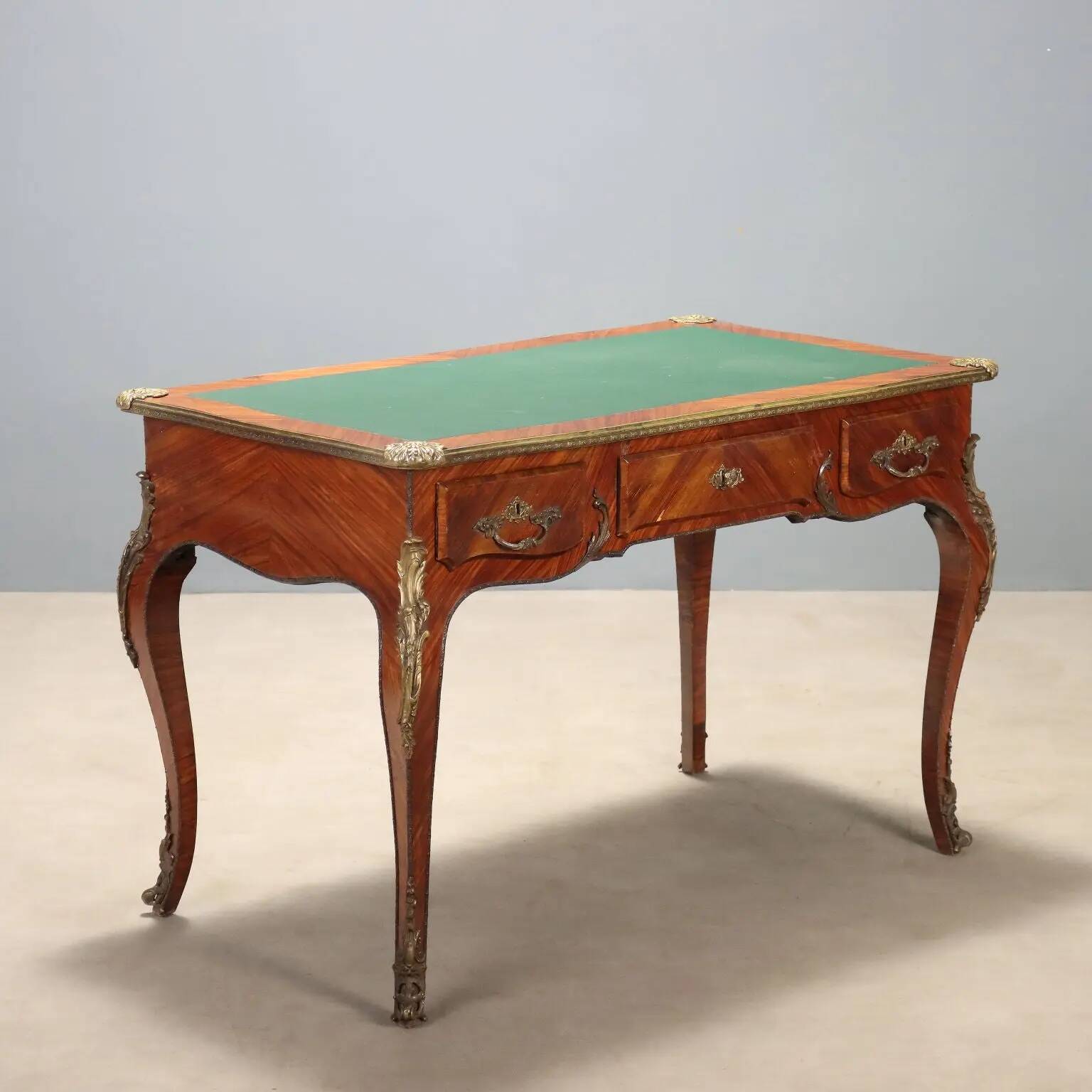 Napoleon III style rosewood desk