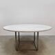 Table basse vintage en marbre PK54 Poul Kjaerholm pour Fritz Hansen 1990