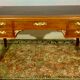 Empire style desk return from egypt double sided in mahogany and gilded bronzes year 1900
