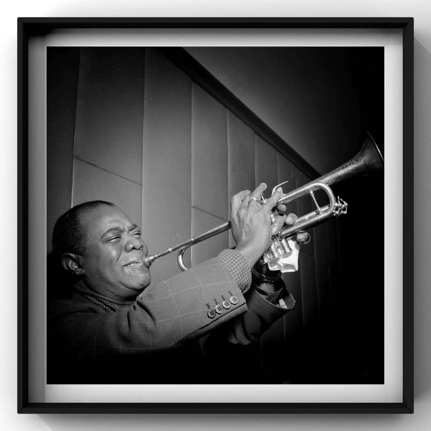 Louis Armstrong en concert à Amsterdam, 1955