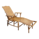 Chaise longue / fauteuil de repos en rotin