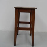 Tabouret en bois vintage