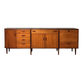 Enfilade modulaire en teck FM Formule Meubelen Kempkes vintage années 60