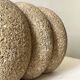Sculptural lamp base in limestone by Albert Tormos or Fratelli.