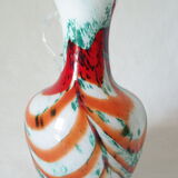 Vase vintage opaline Carlo Moretti