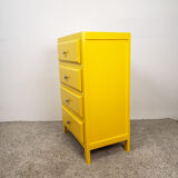Chiffonnier vintage jaune