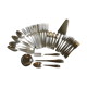 Silver metal housewife