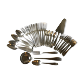 Silver metal housewife