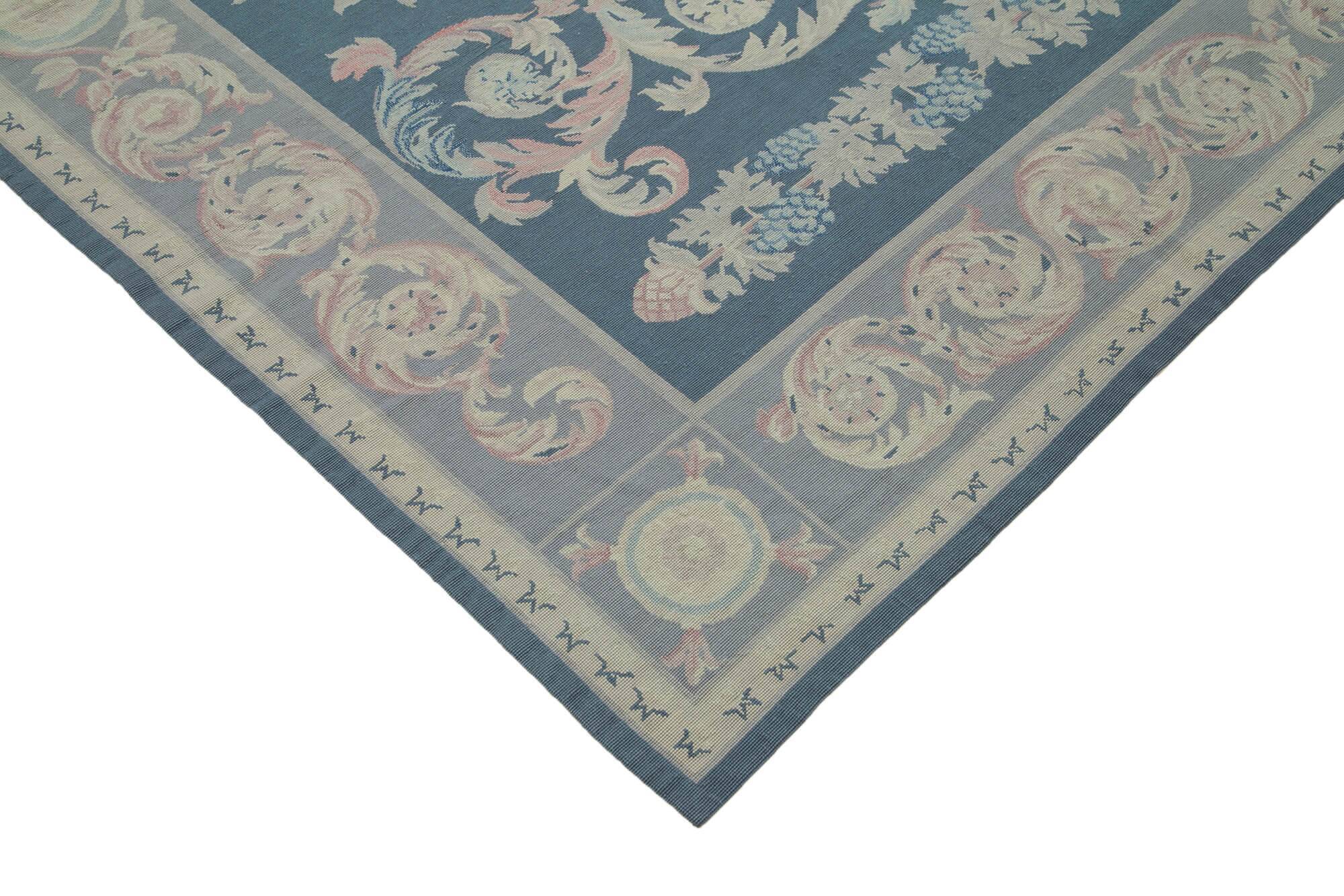 Handmade Vintage Flatweave Needlepoint Kilim 236 cm x 325 cm