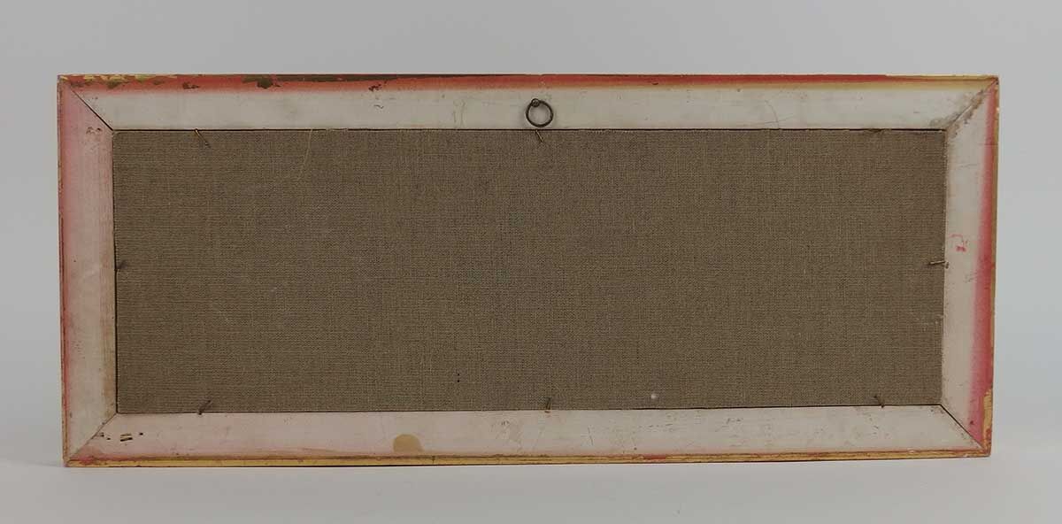 Painting depicting a maritime landscape