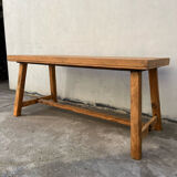 Cherry wood workshop table