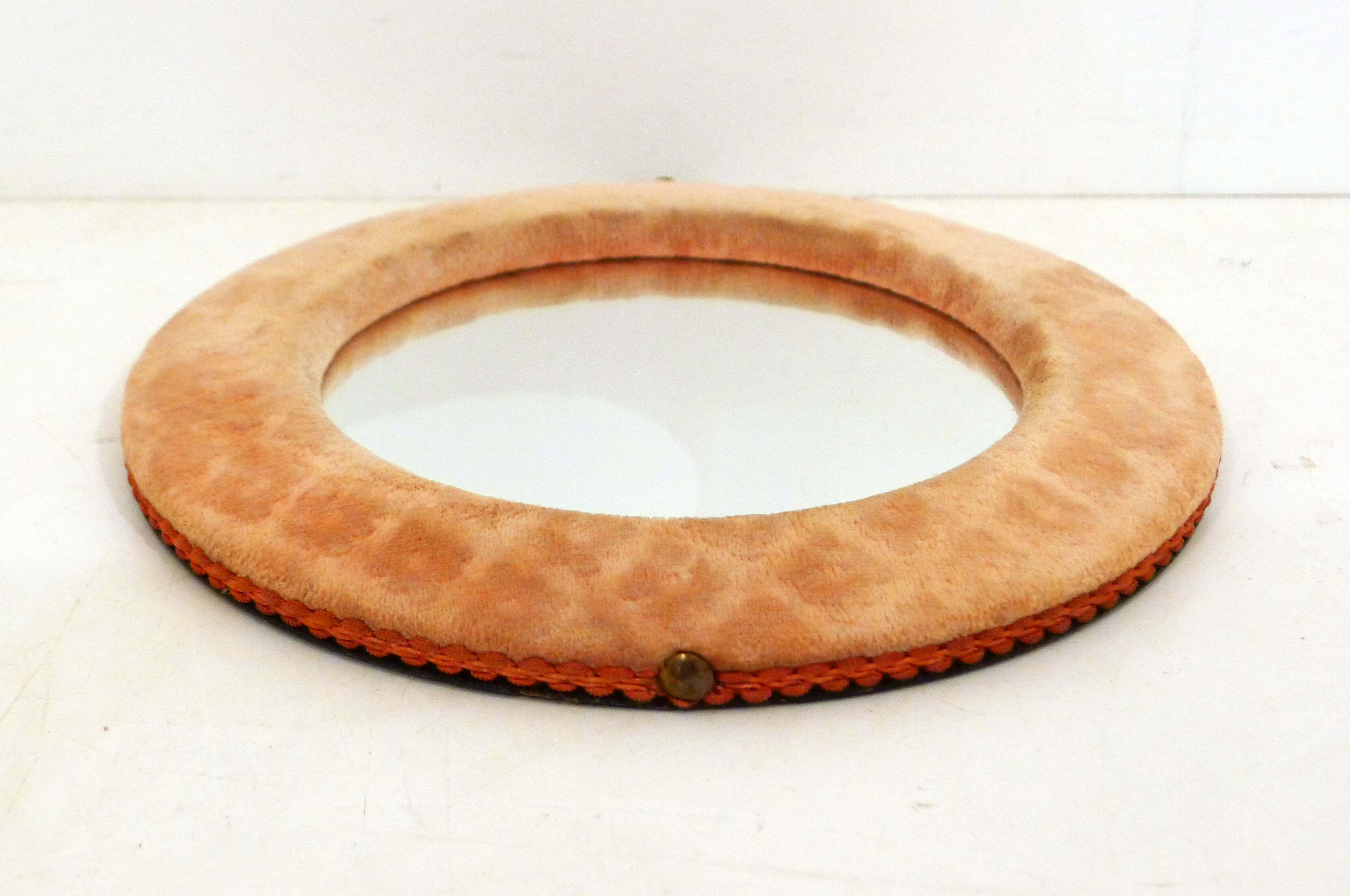 Mirror frame velvet pink 24cm