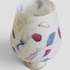 Postmodern Italian Murano Art Glass Chalice, Abstract Decoration, 1980s