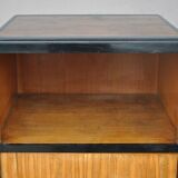 Bahut haut Art déco 1930 cartouche ébène