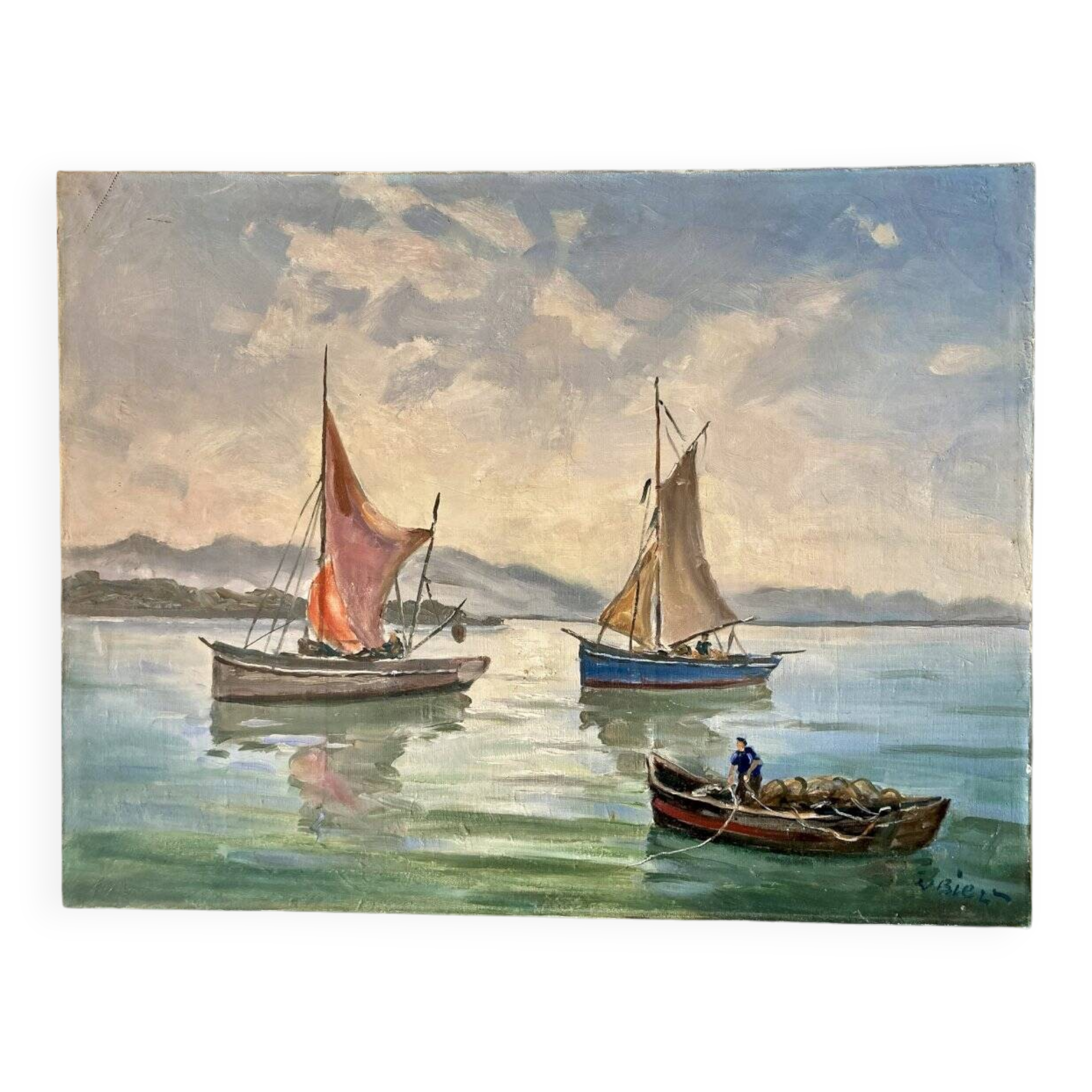 Tableau - Marine: fishing return - signature to identify