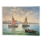 Tableau - Marine: fishing return - signature to identify