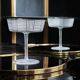 Set of 6 Champagne Coupes Series B by Josef Hoffmann for Wiener Werkstätte