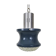 Vintage blue and gray pendant lamp in metal and plastic year 70