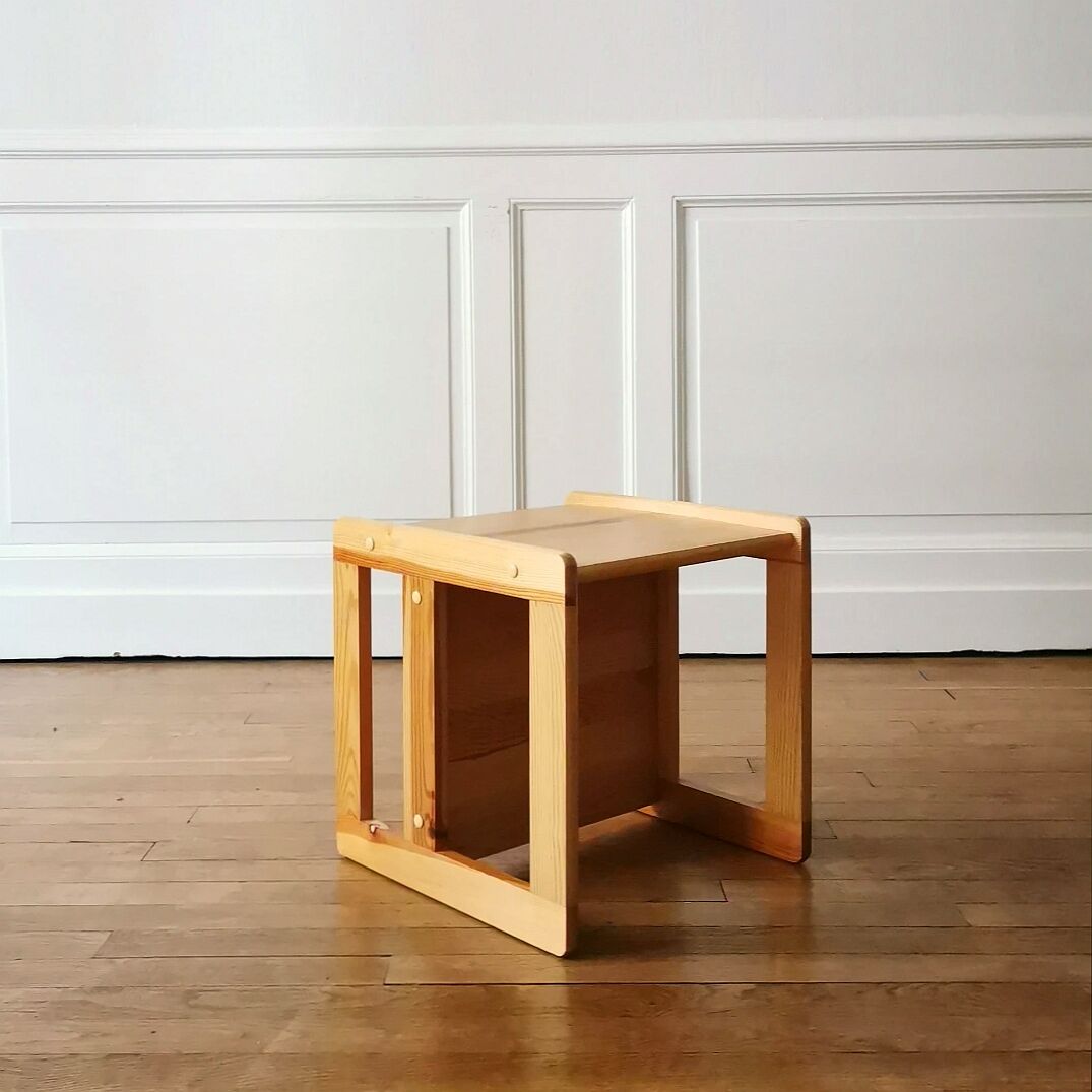 Children's armchair with 3 positions