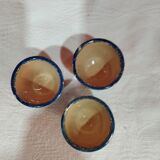 lot of 3 old earthenware shells from Quimper - Henriot