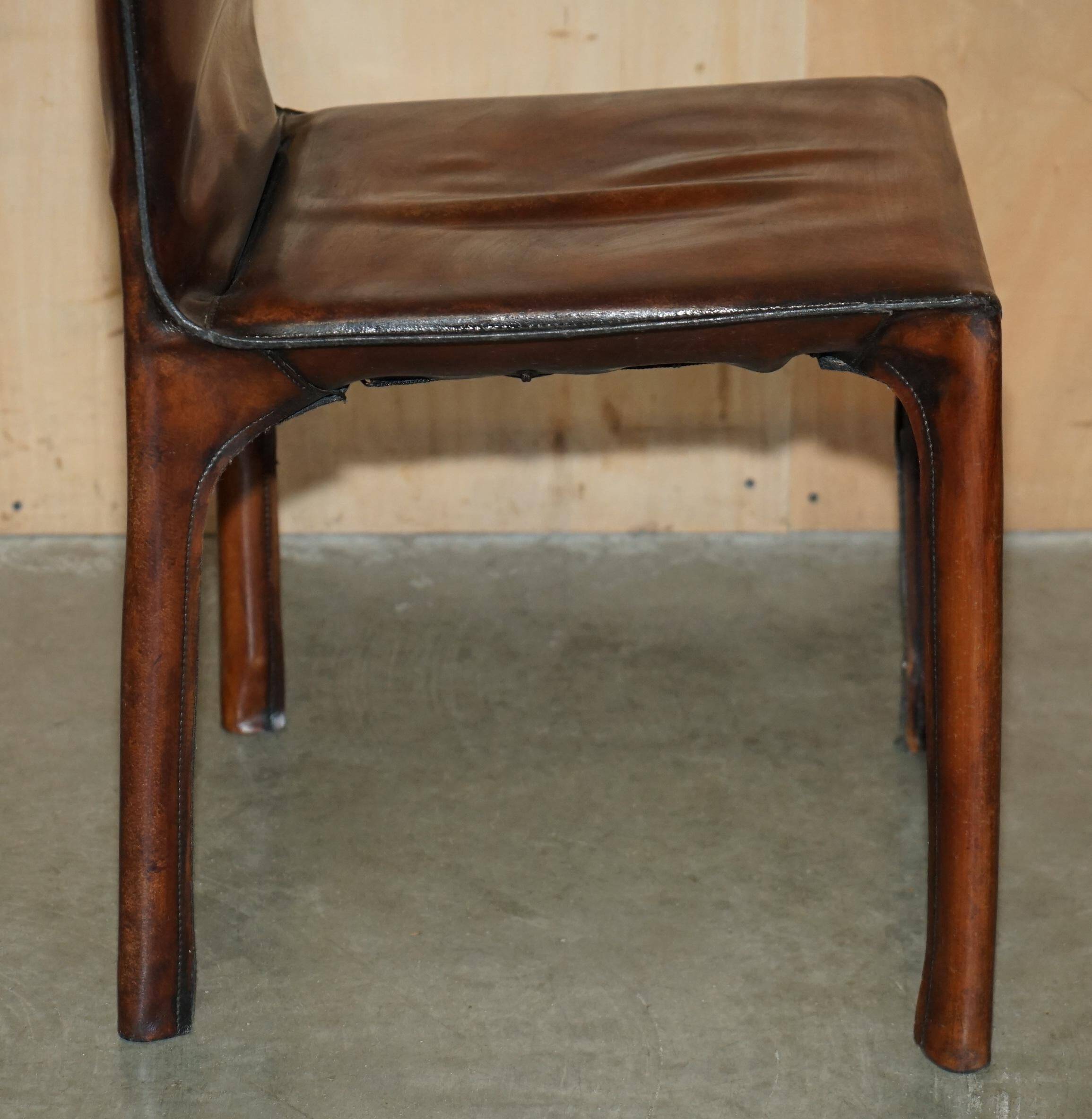Vintage chair Cab 412 by Mario Bellini for Matteo Grassi, 1977