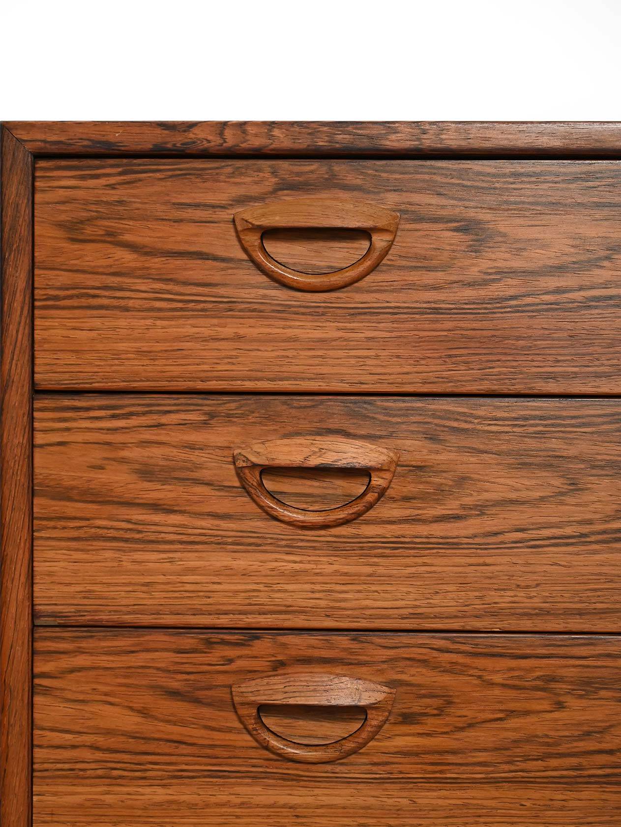 1960s Scandinavian chest of drawers by Kai Kristiansen for FM Møbler