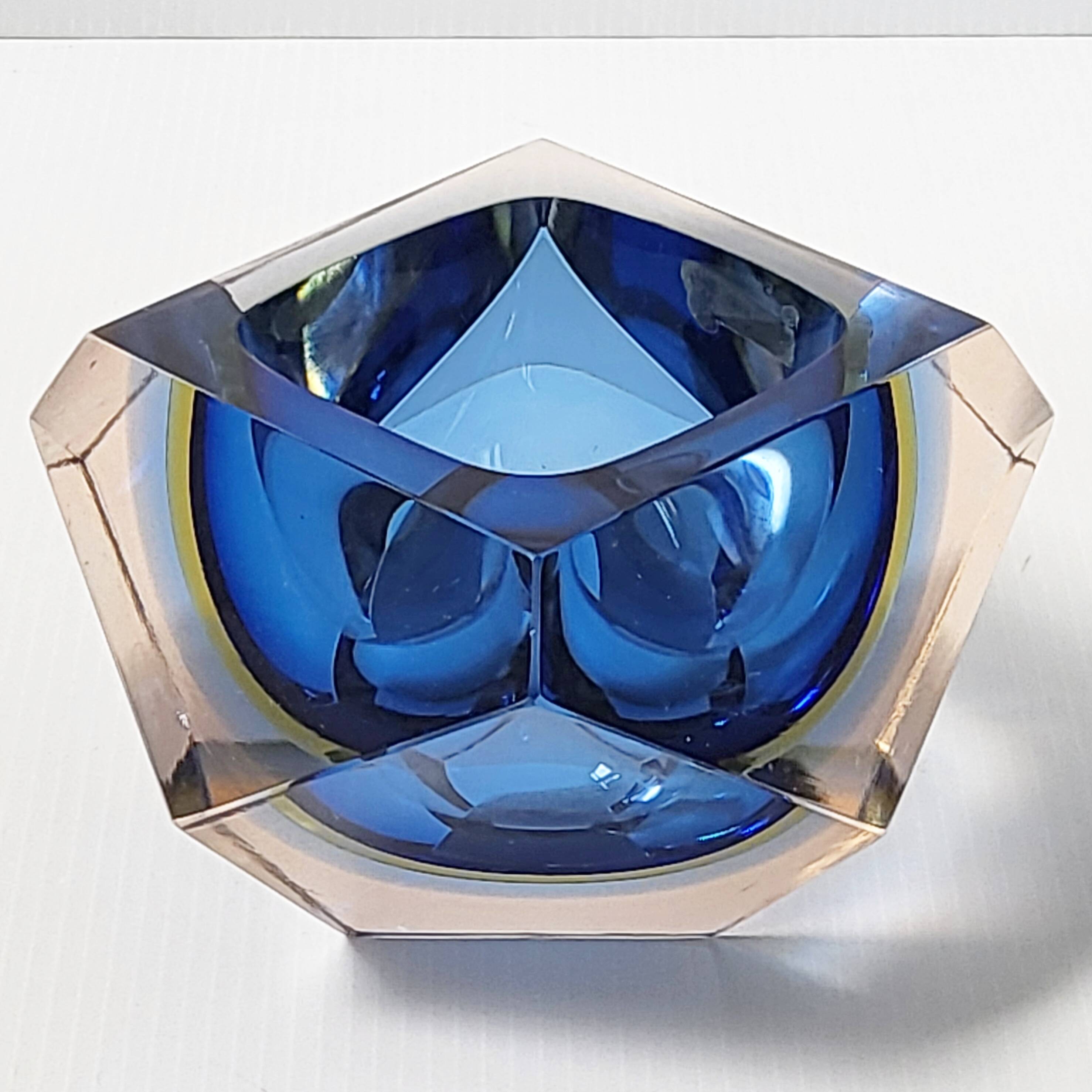 Vintage pocket tray in Murano 1960