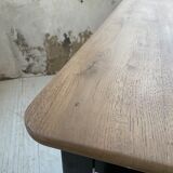 Farm bistro table in oak