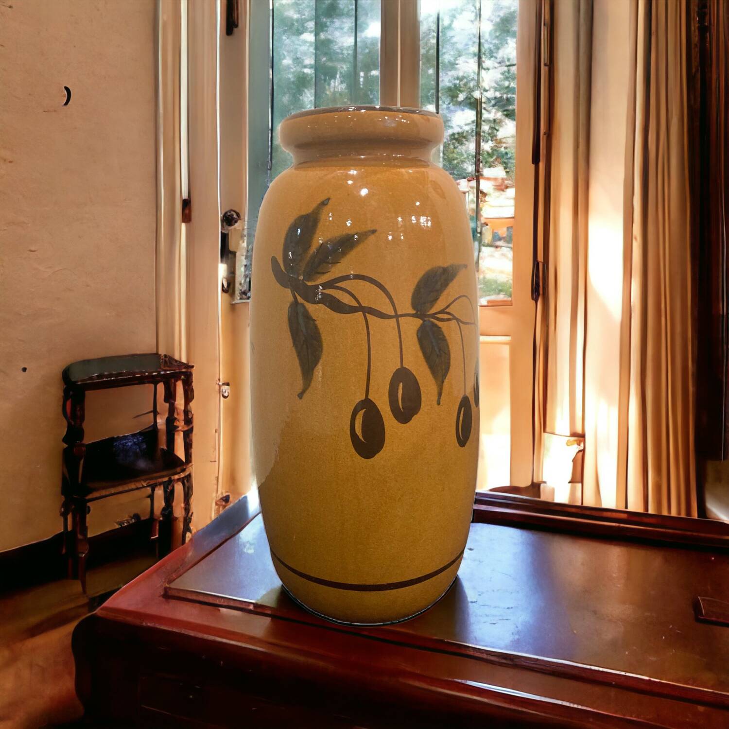 Large Provencal ceramic vase