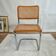 Chaise Cesca B32 de Marcel Breuer estampillée, Italie