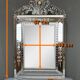 Important Venetian Pedimented Mirror, Italy – Early 20th Century