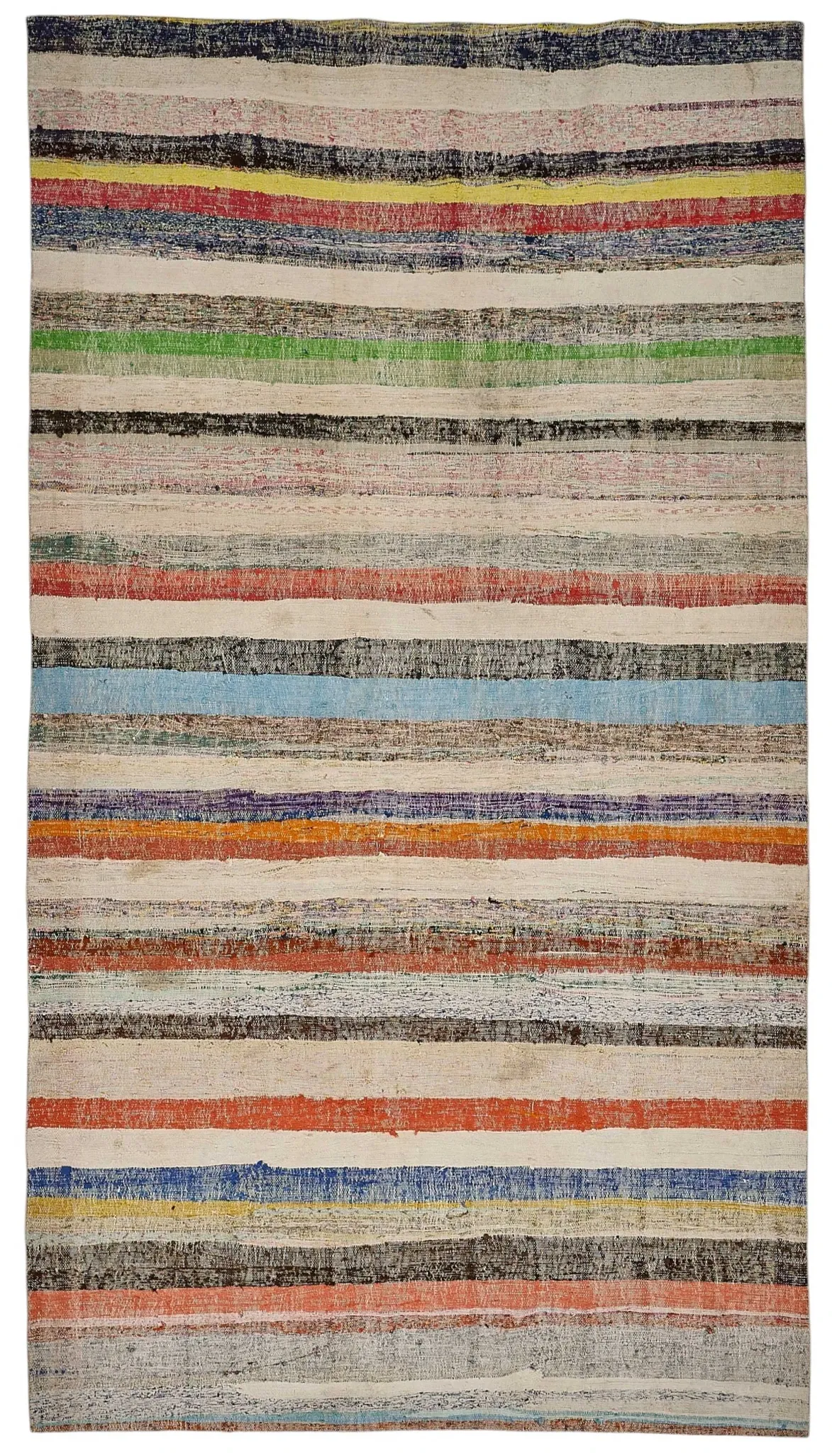 Turkish Handwoven Flatweave Chaput Kilim 190 cm x 340 cm