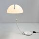 Serpente Floor Lamp White by Elio Martinelli for Martinelli Luce, 1970