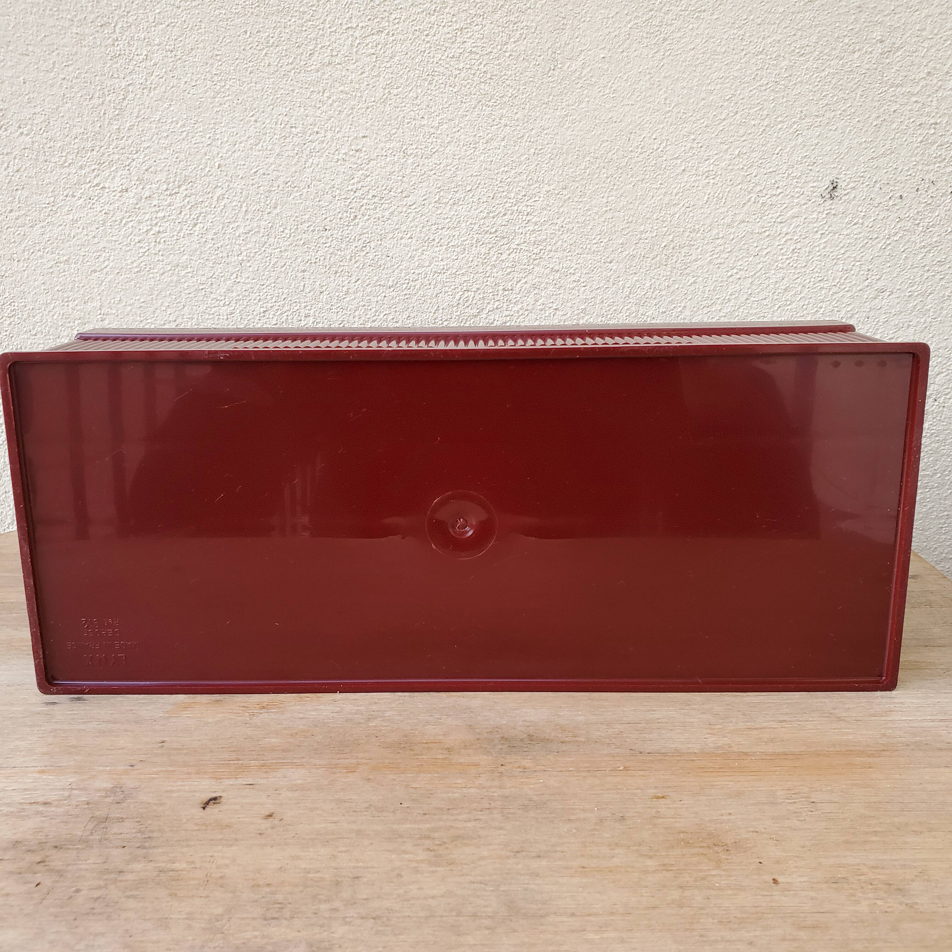 Sorter Lynx burgundy vintage 70's