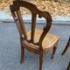 2 Louis Philippe chairs in solid carved wood and caning from the 19th century