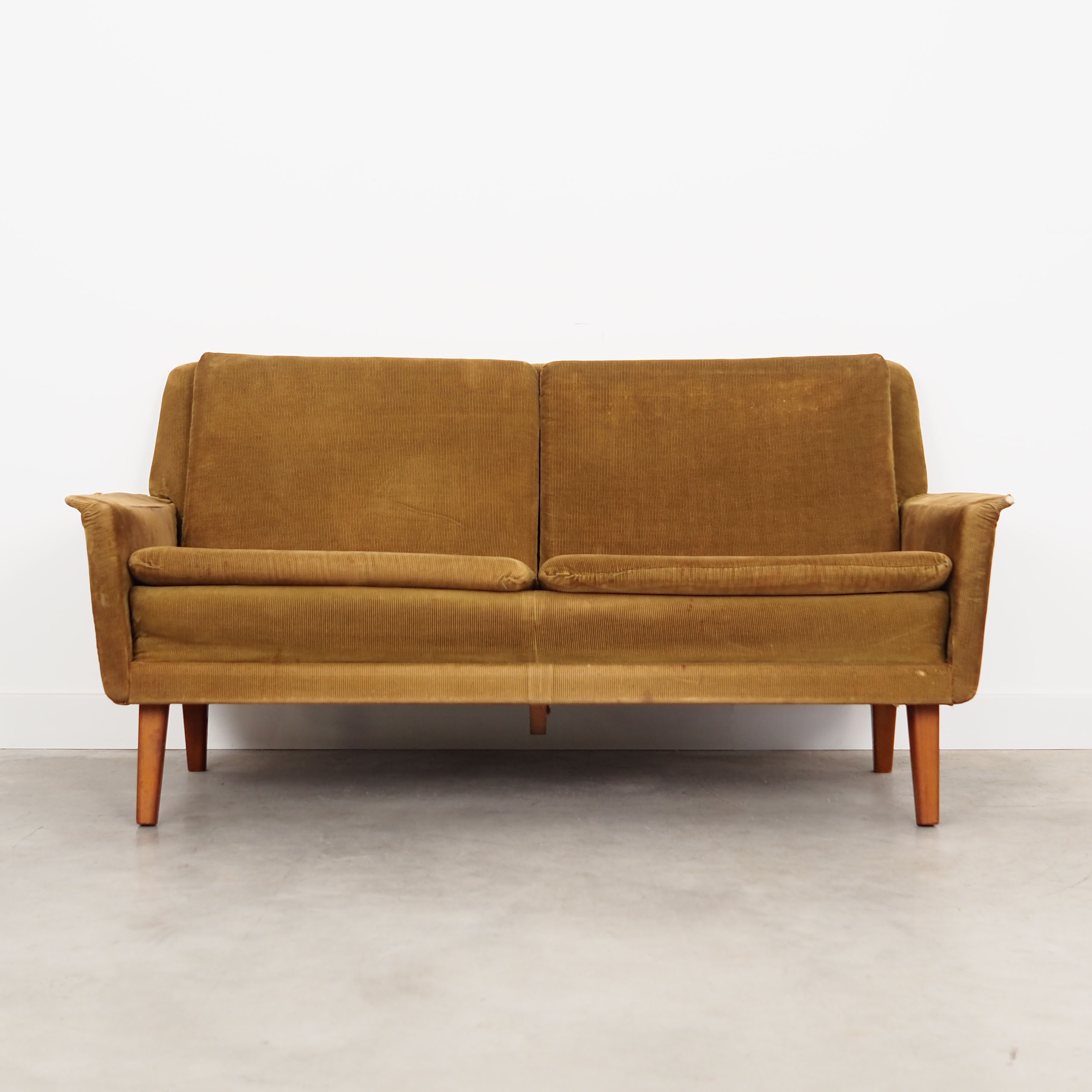 Beech sofa, Scandinavian design, 1960s, designer: Folke Ohlsson, manufacture: Fritz Hansen