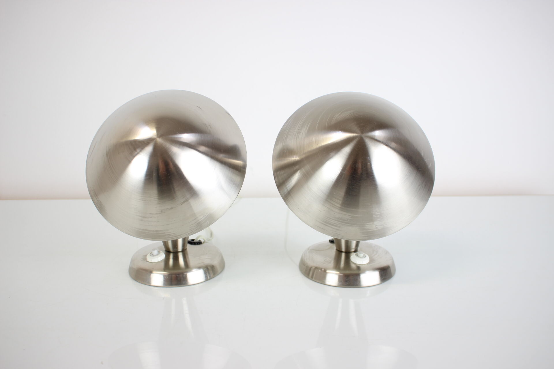 Bauhaus Table Chrome Lamps, 1930
