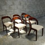 Vintage teak table and chairs set