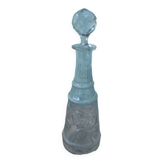 Carafe in worked glass